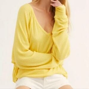 We The Free People Santa Clara Knit Thermal Top